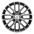 Диск Khomen Wheels 6x15/4x100 ET37 D60,1 KHW1506 (Xray) Black-FP