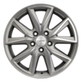 Диск Khomen Wheels 7x17/5x114,3 ET50 D67,1 KHW1706 (CX-5/Seltos/Optima) G-Silver-FP