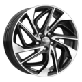 Диск K&K 7x18/5x114,3 ET35 D60,1 КС883 Алмаз черный SK