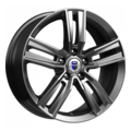 Диск K&K 7x18/5x114,3 ET37 D66,6 Танаис (КС750) Дарк платинум