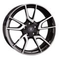 Диск Replay 8x18/5x114,3 ET30 D60,1 LX187 BKF (конус, C570)