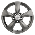 Диск Khomen Wheels 6x15/5x100 ET40 D57,1 KHW1504 (Polo) G-Silver
