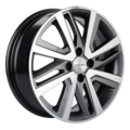 Диск Khomen Wheels 6x16/4x100 ET50 D60,1 KHW1609 (Vesta/Largus) Gray-FP