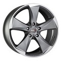 Диск MAK 10,5x20/5x112 ET45 D76 Raptor 5 Graphite Mirror Face