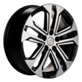 Диск Khomen Wheels 7x18/5x114,3 ET37 D66,5 KHW1803 (Dargo/Jolion) Black-FP