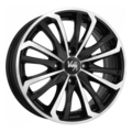 Диск K&K 6x15/4x108 ET25 D65,1 Рим (КС622) Алмаз черный