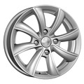 Диск K&K 6x15/4x100 ET46 D54,1 Бриз-оригинал (КС611) Дарк платинум КС611