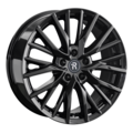 Диск Replay 8x18/5x114,3 ET30 D60,1 LX107 BK (конус, C570)