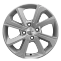 Диск Khomen Wheels 6x15/4x100 ET40 D60,1 KHW1501 (Logan/Sandero/Xray) F-Silver
