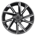 Диск Khomen Wheels 7x17/5x108 ET50 D63,3 KHW1714 (Kuga/Focus) Black-FP