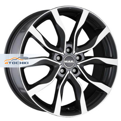 Диск MAK 8x19/5x108 ET45 D63,4 Highlands Black mirror