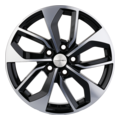 Диск Khomen Wheels 7x17/5x114,3 ET40 D66,1 KHW1703 (Qashqai) Black-FP