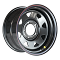 Диск Off-Road Wheels 9x17/5x150 ET0 D113 Тойота Ленд Крузер 100/105 черный (треуг. мелкий)