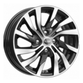 Диск K&K 6x15/4x100 ET37 D60,1 КС882 Алмаз черный