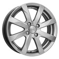 Диск K&K 6x15/4x100 ET38 D67,1 Джемини (КС617) Дарк платинум