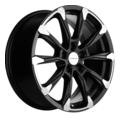 Диск Khomen Wheels 7,5x18/5x114,3 ET35 D60,1 KHW1808 (Lexus NX) Black-FP