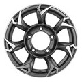 Диск Khomen Wheels 5,5x15/5x139,7 ET5 D108,1 KHW1505 (Jimny) Gray-FP