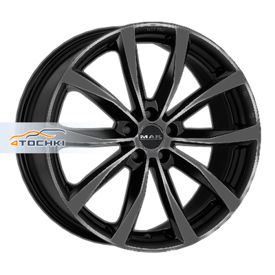Диск MAK 7,5x19/5x114,3 ET50 D67,1 Wolf Gloss Black