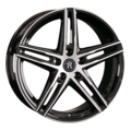 Диск Replay 8x18/5x114,3 ET30 D60,1 LX189 BKF (конус, C570)