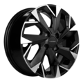 Диск Khomen Wheels 6x15/4x98 ET35 D58,6 KHW1508 (Lada Granta) Black-FP