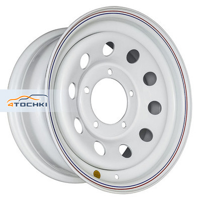 Диск Off-Road Wheels 7x15/5x139,7 ET-19 D110 УАЗ белый