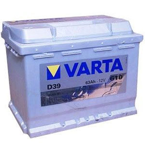 Аккумулятор автомобильный VARTA Silver Dynamic 63