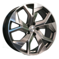 Диск Khomen Wheels 8,5x20/5x112 ET33 D66,6 KHW2006 (Audi/VW) Dark Chrome