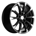 Диск Khomen Wheels 7,5x18/5x114,3 ET50 D67,1 KHW1808 (K5/Santafe) Black-FP