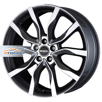 Диск MAK 8x19/5x120 ET38 D72,6 Highlands Gunmetal Mirror Face