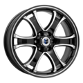 Диск K&K 7,5x18/6x114,3 ET30 D66,1 Балеар (КС727) Алмаз черный