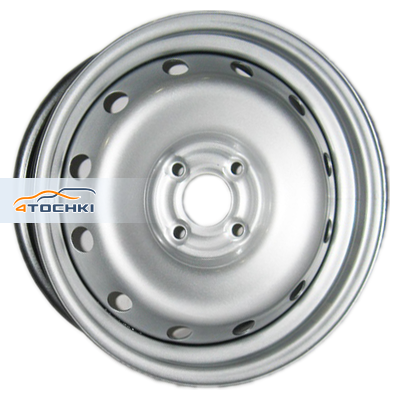 Диск ТЗСК 6x15/4x100 ET40 D60,1 Renault Logan серебро