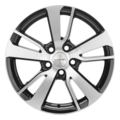 Диск Khomen Wheels 7x17/5x114,3 ET38 D67,1 KHW1704 (Outlander) Black-FP