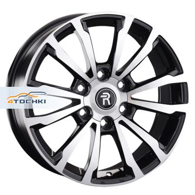 Диск Replay 7,5x18/6x139,7 ET38 D67,1 MI143 BKF (пш)