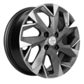 Диск Khomen Wheels 6x15/4x100 ET40 D60,1 KHW1508 (XRay) Gray-FP