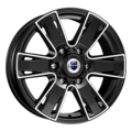 Диск K&K 7x17/6x139,7 ET33 D100,1 Севенна (КС726) Алмаз черный