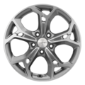 Диск Khomen Wheels 7x17/5x114,3 ET45 D66,1 KHW1702 (Teana/X-trail) Gray-FP