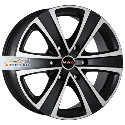 Диск MAK 6,5x16/5x118 ET65 D71,1 Stone 5 Black mirror