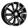 Диск Khomen Wheels 6x15/5x100 ET38 D57,1 KHW1507 (Rapid/Fabia) Black-FP