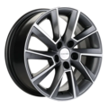 Диск Khomen Wheels 6x15/5x100 ET38 D57,1 KHW1507 (Rapid/Fabia) Gray-FP