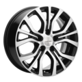Диск Khomen Wheels 6,5x16/5x114,3 ET38 D60,1 KHW1608 (Alphard) Black-FP