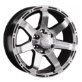Диск LS 8x18/6x139,7 ET20 D106,1 1289 BKF (конус, Колпак+лого)