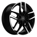 Диск Khomen Wheels 6,5x17/5x114,3 ET40 D64,1 KHW1708 (Haval F7/F7x) Black-FP