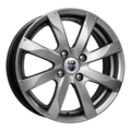 Диск K&K 6x15/4x100 ET40 D60,1 Джемини-оригинал (КС617) Дарк платинум