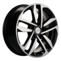 Диск Khomen Wheels 6,5x16/5x108 ET50 D63,35 KHW1612 (Focus) Black-FP