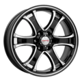 Диск K&K 7,5x18/6x139,7 ET25 D106,1 Балеар-оригинал (КС727) Алмаз черный