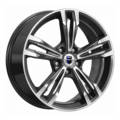 Диск K&K 7x18/5x114,3 ET37 D66,6 Karrera Light (КС935) Алмаз черный