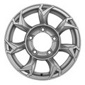 Диск Khomen Wheels 5,5x15/5x139,7 ET5 D108,1 KHW1505 (Jimny) F-Silver