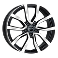 Диск MAK 9,5x21/5x112 ET25 D66,45 Midlands Black mirror