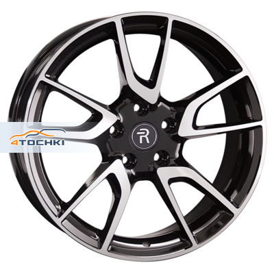 Диск Replay 8x18/5x114,3 ET30 D60,1 LX187 BKF (конус, C570)