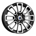Диск K&K 6x15/4x100 ET45 D56,6 Неман-оригинал (КС717) Алмаз черный